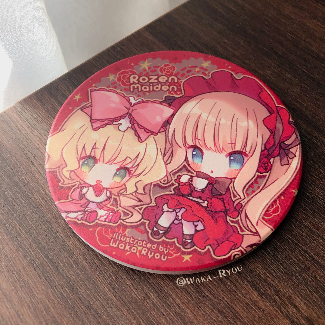 Rozen Maiden Ceramic Coaster