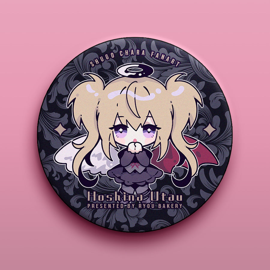 Shugo Chara Utau Angel & Devil Badge