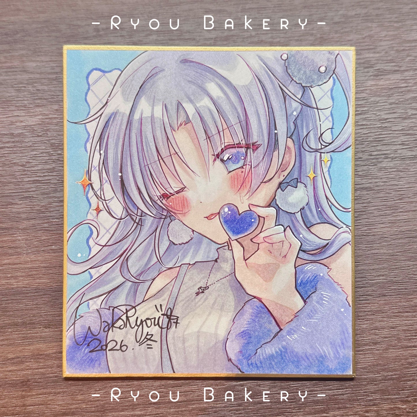 Hand Drawn Shikishi : June Togatsuki ②
