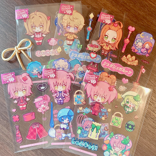 Magical Girl Sticker Sheet
