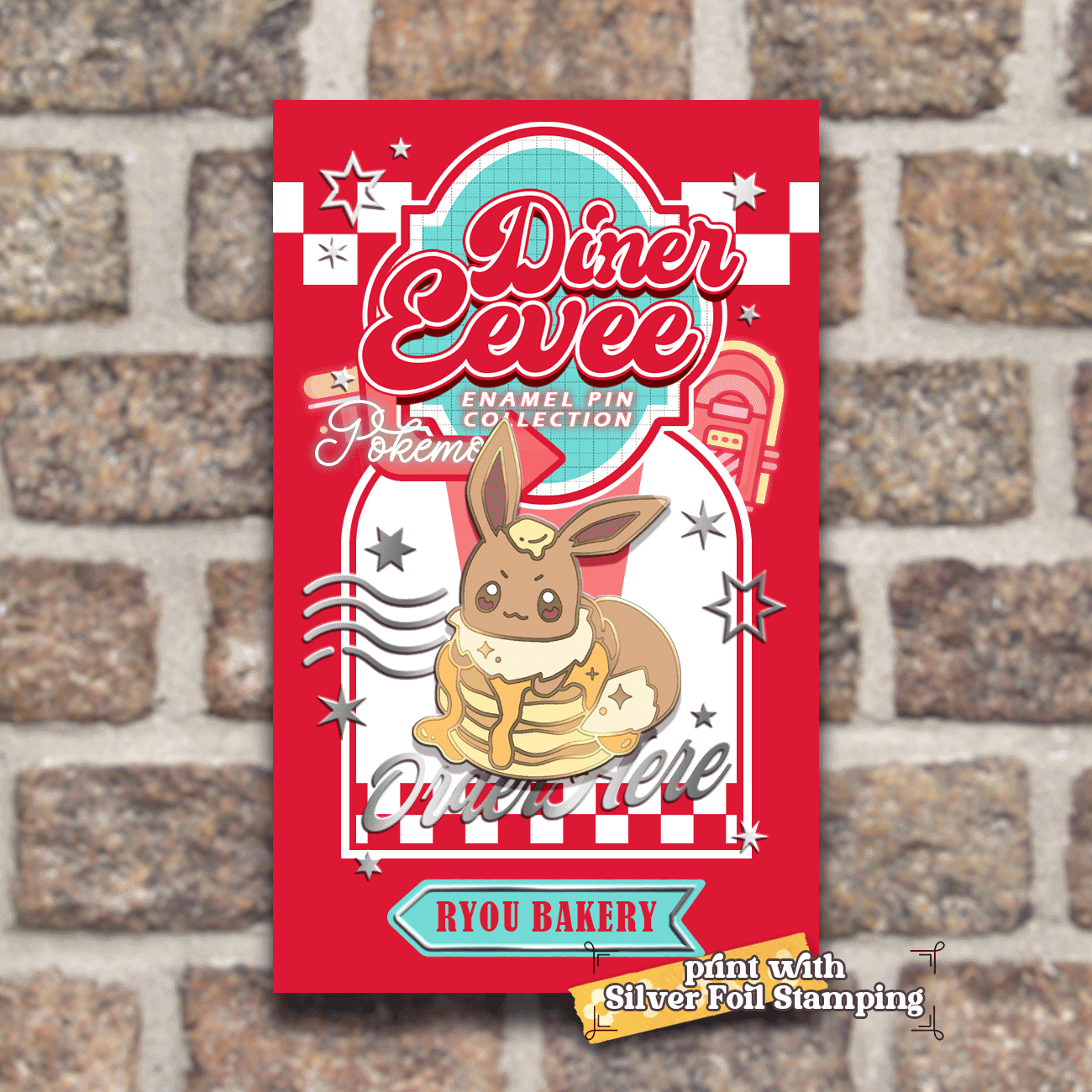【Pre-order】Diner Treats Enamel Pin Collection