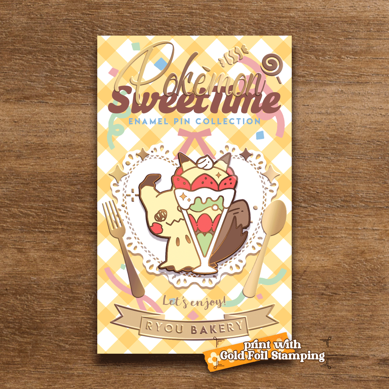 【Pre-order】Sweet Time Pokémon Enamel Pin Collection