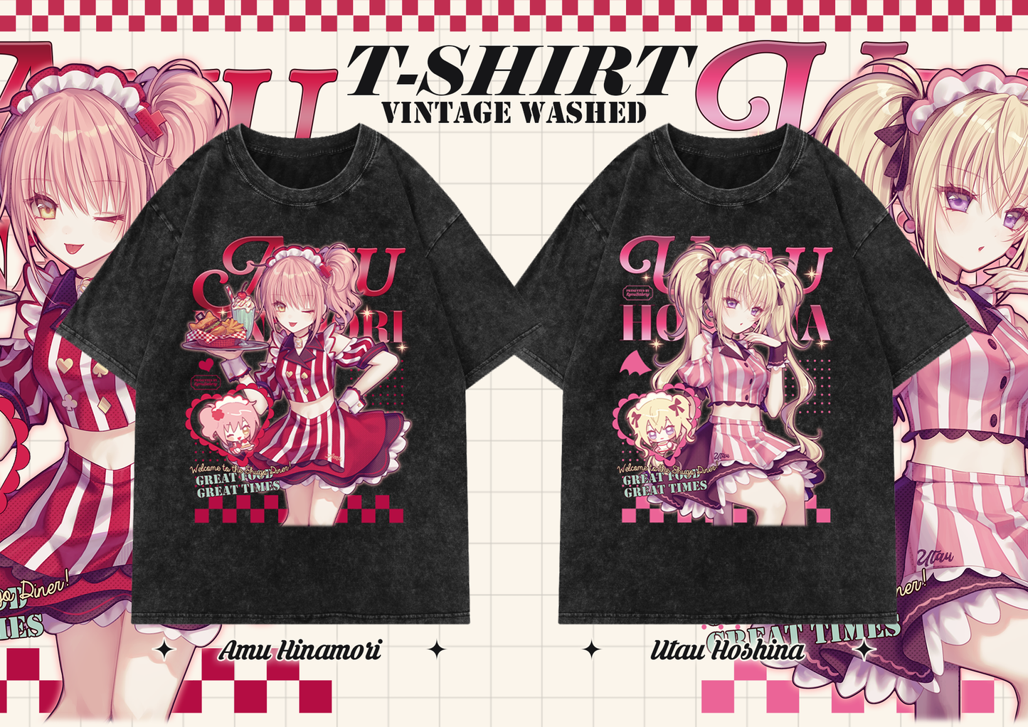 Shugo Chara the Diner T-shirt【Pre-order】
