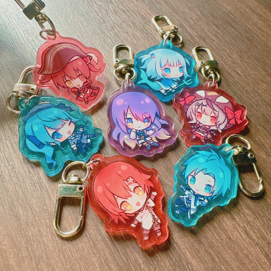 Hololive Acrylic Charms